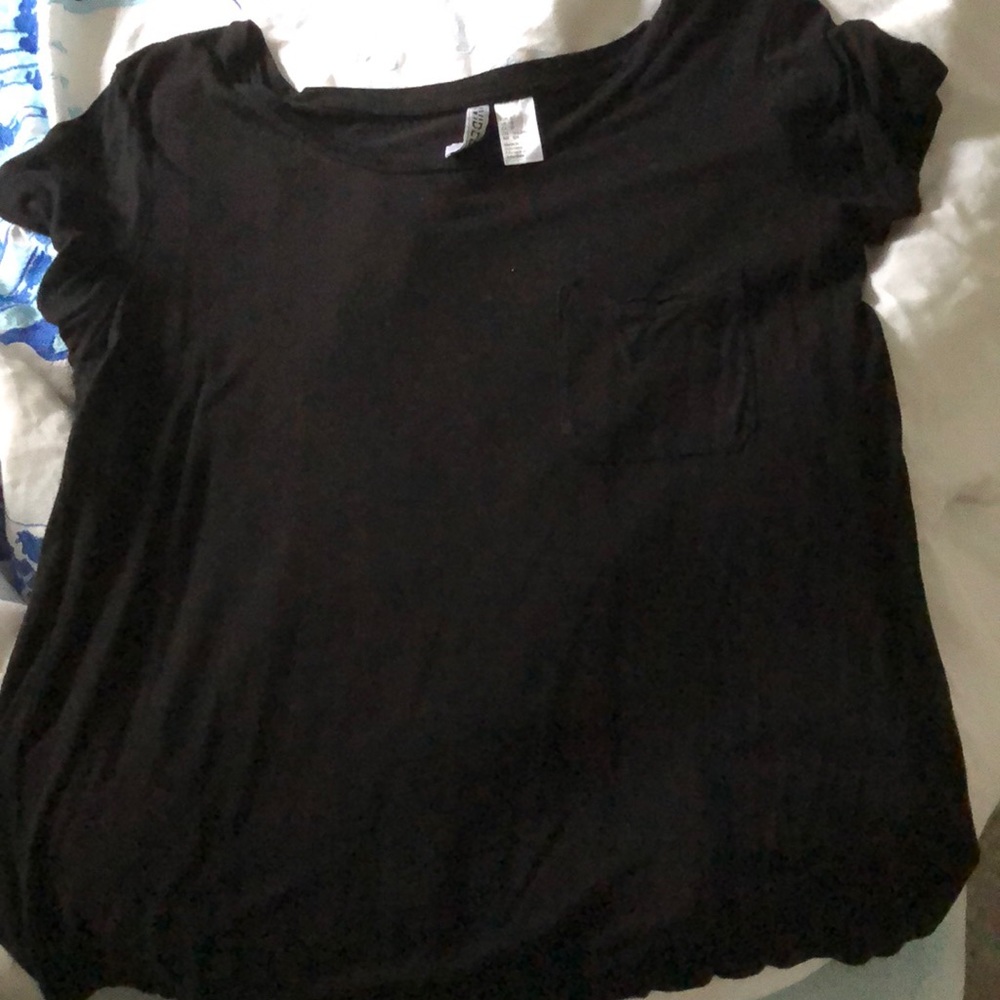 Black Pocket T-shirt